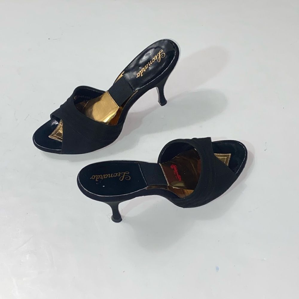 Vintage Leonado Jporingolator Heels Women’s Shoes Size Approximate 6-7